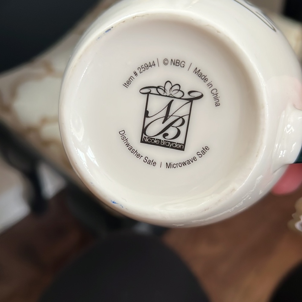 Nicole Brayden Conversation Mug New with Tags - Picture 6 of 7